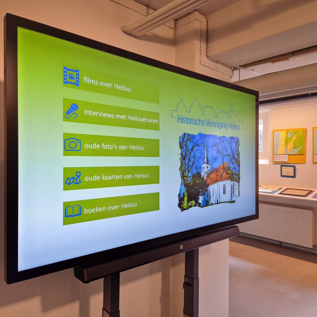 Touchscreens
Monitoren
Digital signage
Audio luisterschijven
Hoofdtefoonversterkers
Audioversterkers
Luidsprekers
3D camera’s
Nuc’s
Desktop computers
Reedsensoren
Brightsign mediaspelers
Overzetten aangeleverde files
Programmeren Brightsign Media Players
